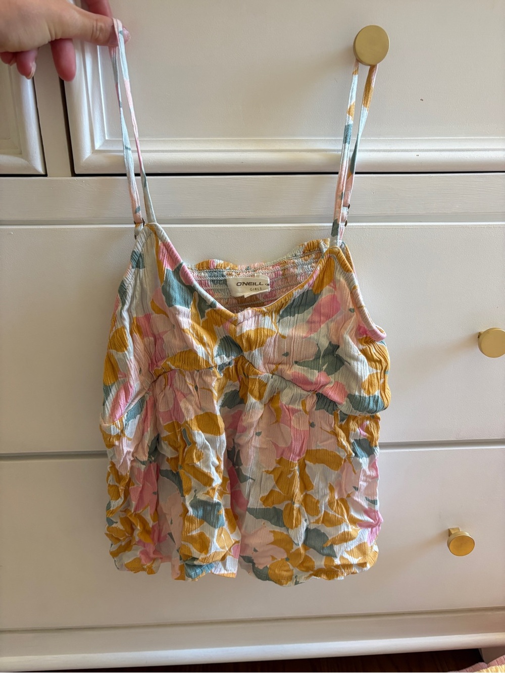 O'Neill Girls' Floral Tank Top